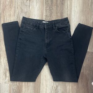 Forever 21 Black Denim Stretch Jens Size 26